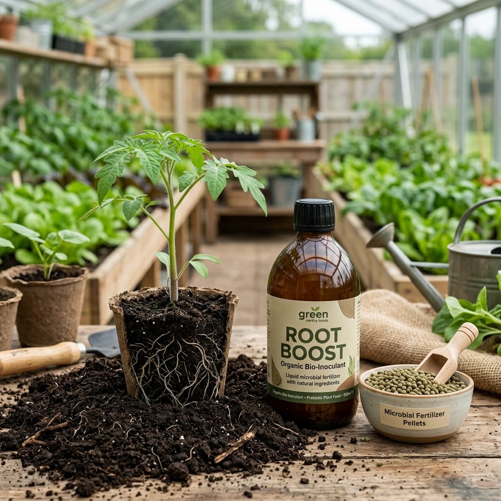 Bio Fertilizer (Microbial Inoculant) Product Close Up